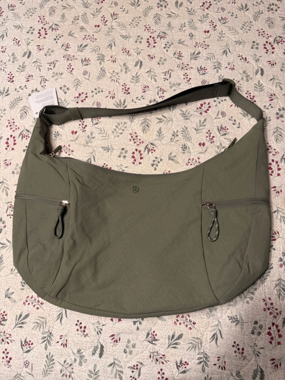lululemon athletica Olive Green Shoulder Bag